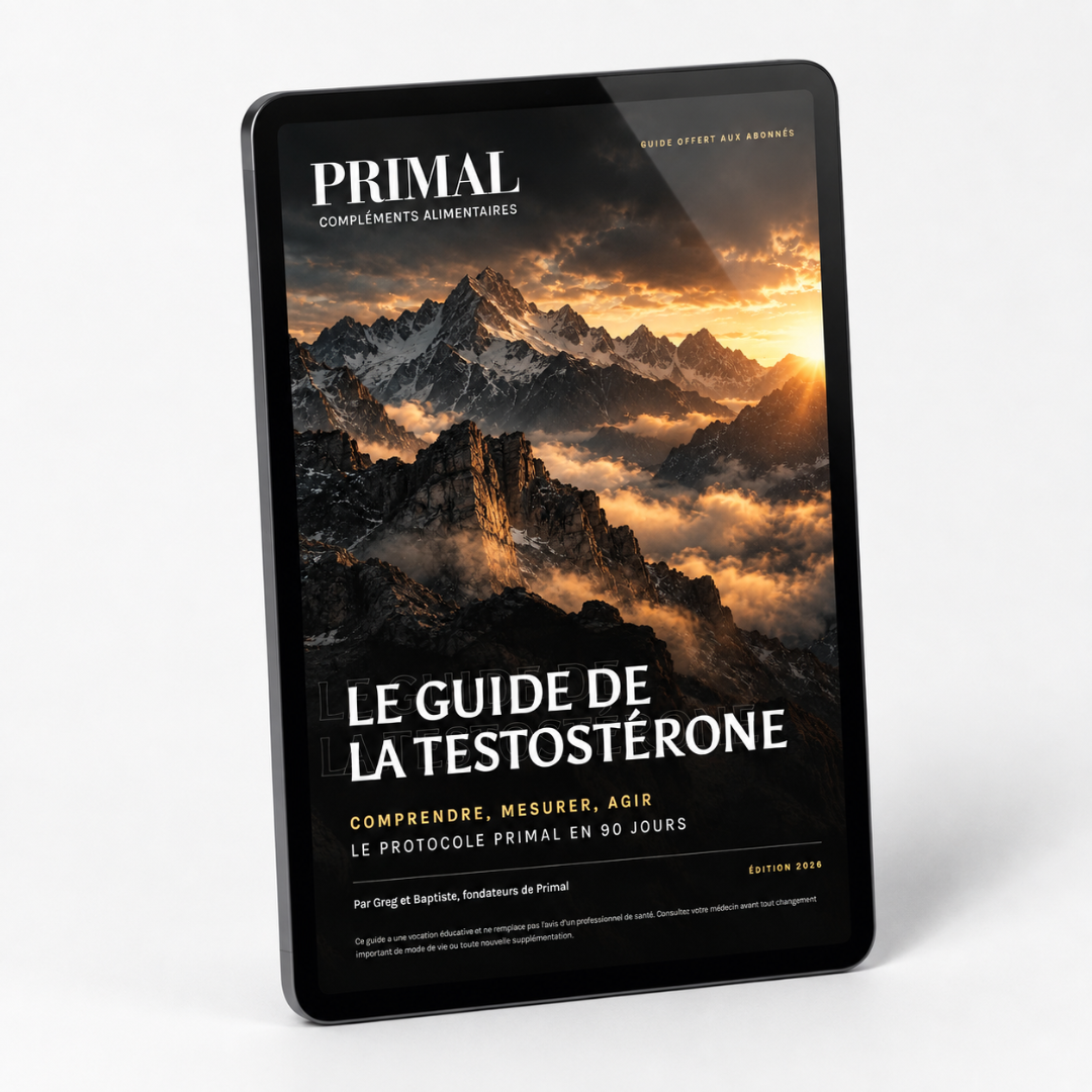Ebook PRIMAL : Le Guide de la Testostérone - OFFERT