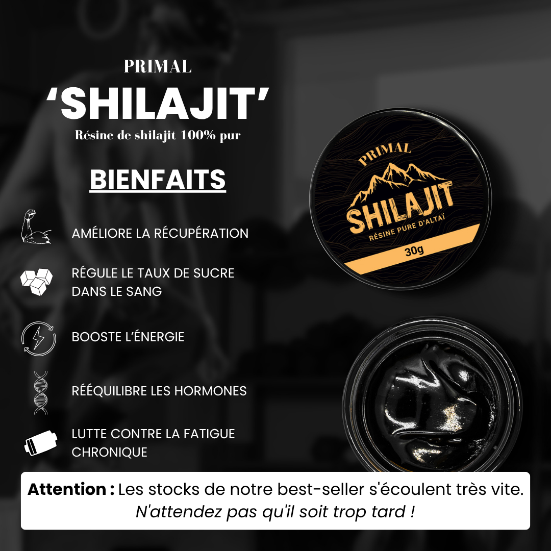 Résine de Shilajit Primal