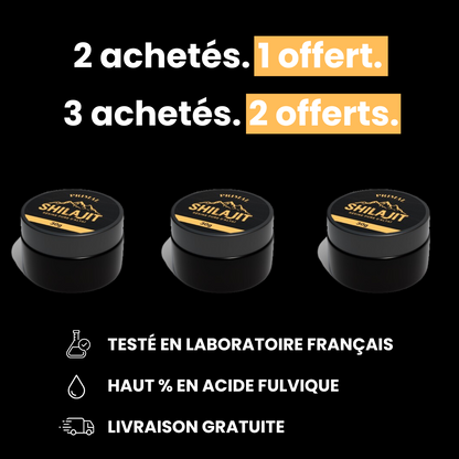 Résine de Shilajit