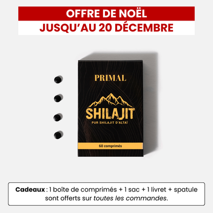 Comprimés de Shilajit Primal