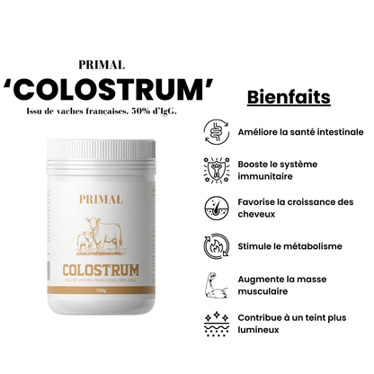 Colostrum Bovin Primal (50% IgG)