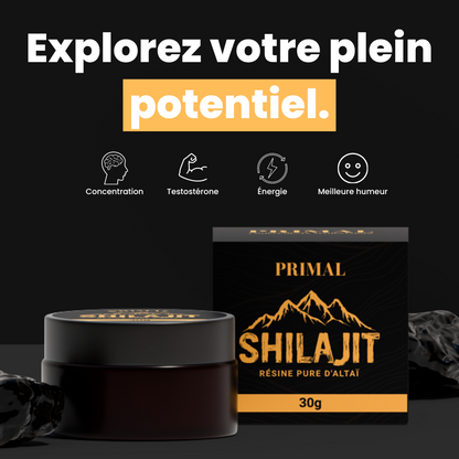 Résine de Shilajit