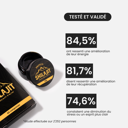 Résine de Shilajit Primal